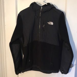 North Face hooded fleece